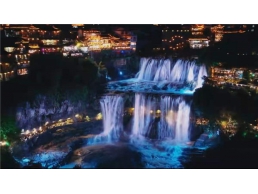 芙蓉镇夜景亮化